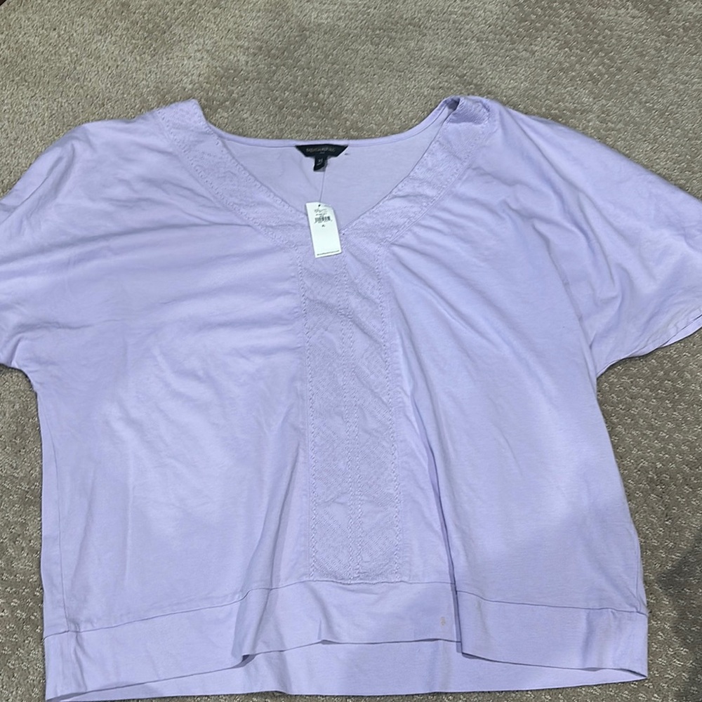 Banana republic  Lavender V-Neck Women's Top